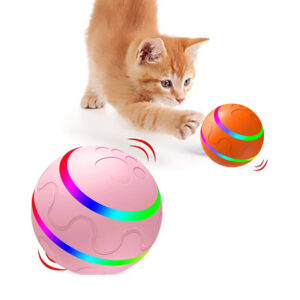Pet Wicked Ball: USB Self-Rotating Toy for Cats & Dog